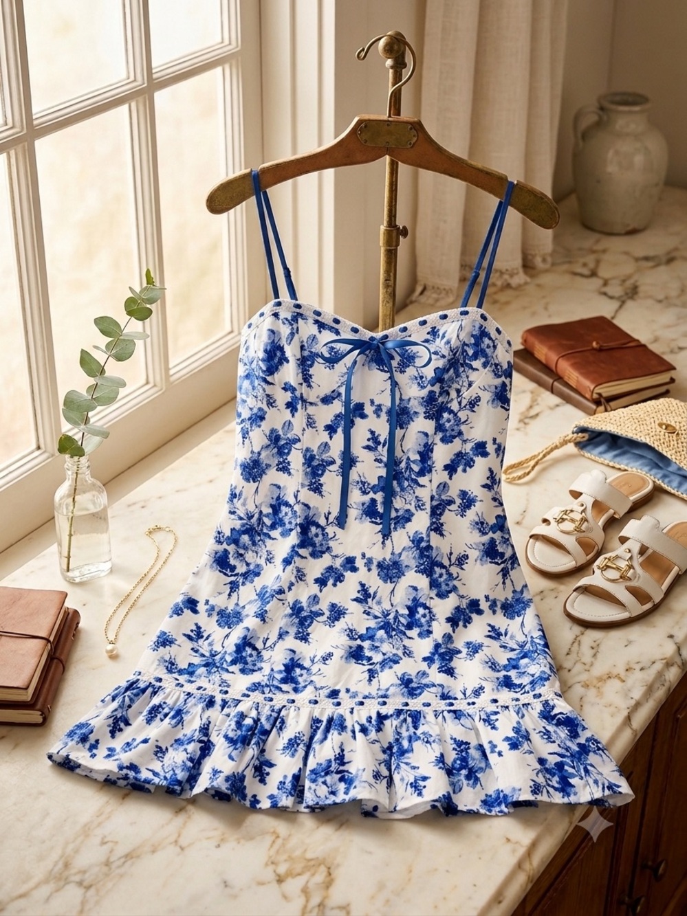 NWOT Altar’d State Floral Smocked Puff Sleeve Mini Dress Sizes L, XL